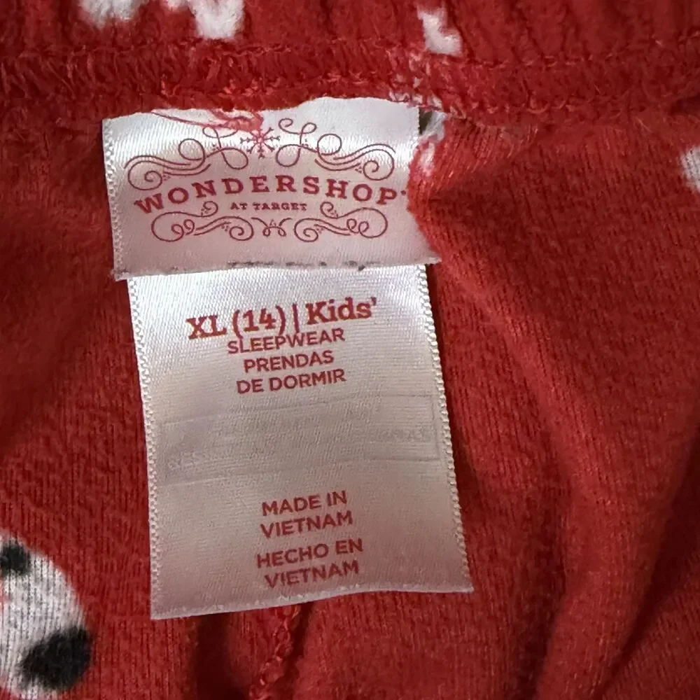 Target Hide & Eek Wondershop Halloween Christmas Pajama Pants Bundle Girl XL 14